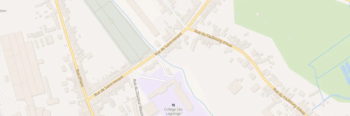 Plan du 61 Rue de Saint Venant à Lillers
