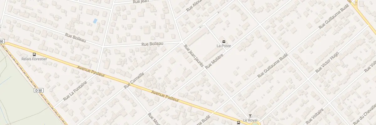 Plan du 8 Rue Jean Jaurés à Yerres