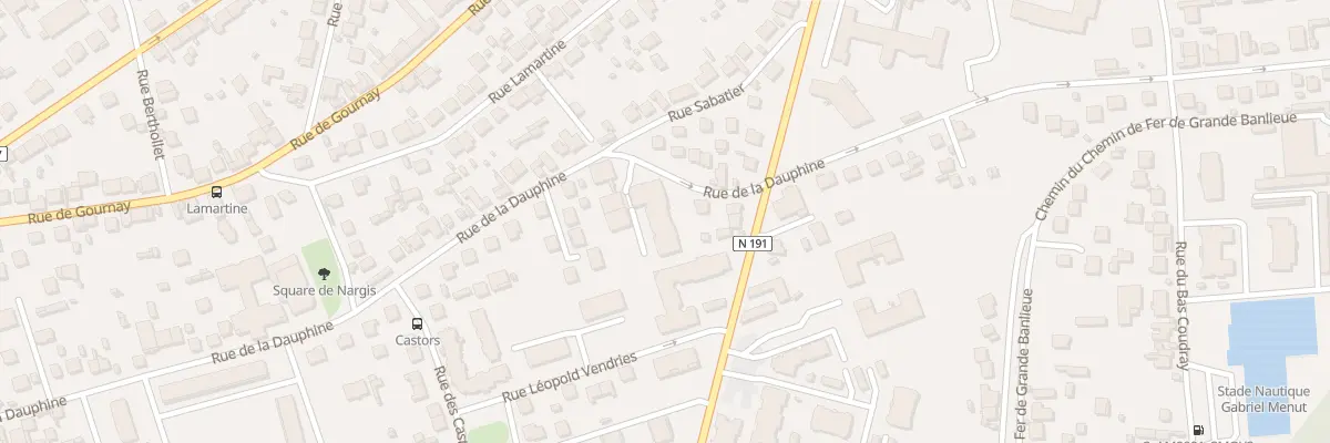 Plan du 37 Rue de la Dauphine à Corbeil-Essonnes
