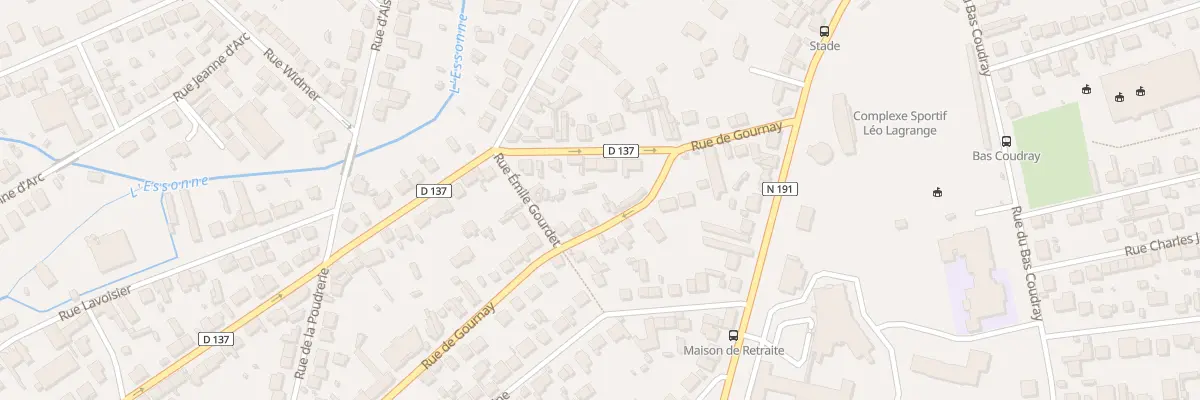 Plan du 22 Rue de Gournay à Corbeil-Essonnes