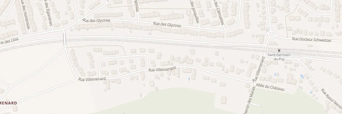 Plan du 18 Rue de Villemenard à Saint-Germain-du-Puy