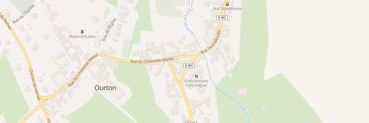 Plan du 530 Rue Deladiennee à Ourton