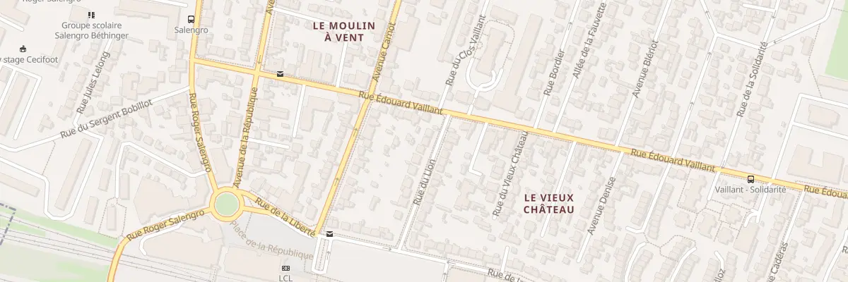 Plan du 6 Rue du Lion à Bondy