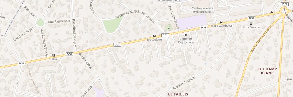 Plan du 68 Rue Pierre Brossolette à Yerres
