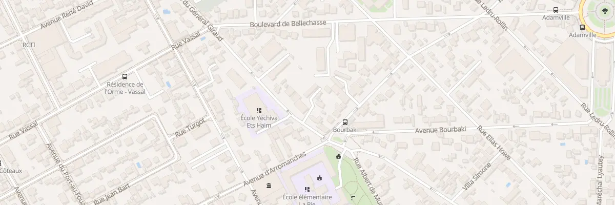 Plan du 83 Bd du Général Giraud à Saint-Maur-des-Fossés