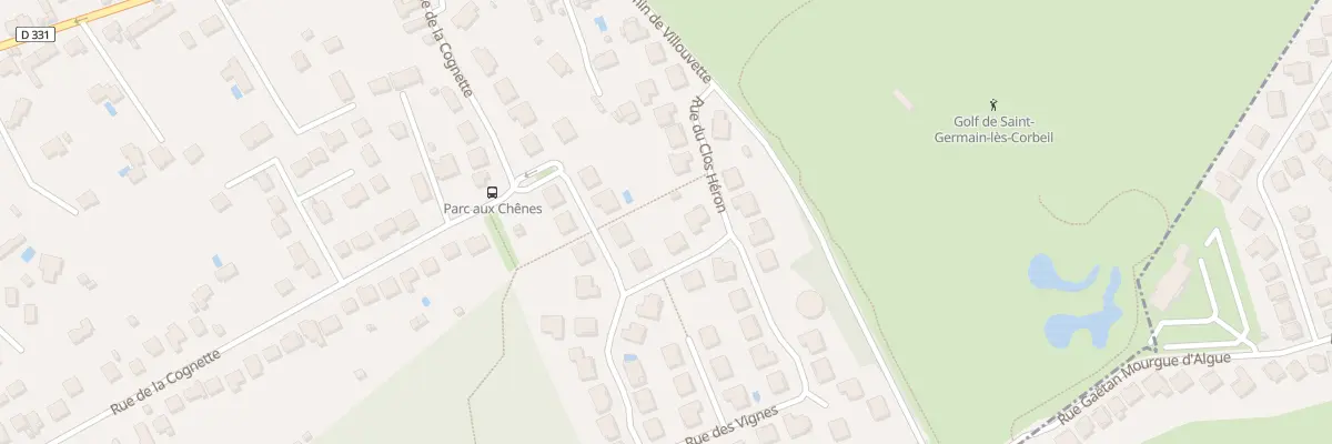 Plan du 1 Rue du Clos Varin à Étiolles