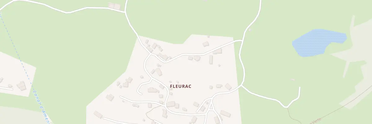 Plan du 5016 Fleurac à Ydes