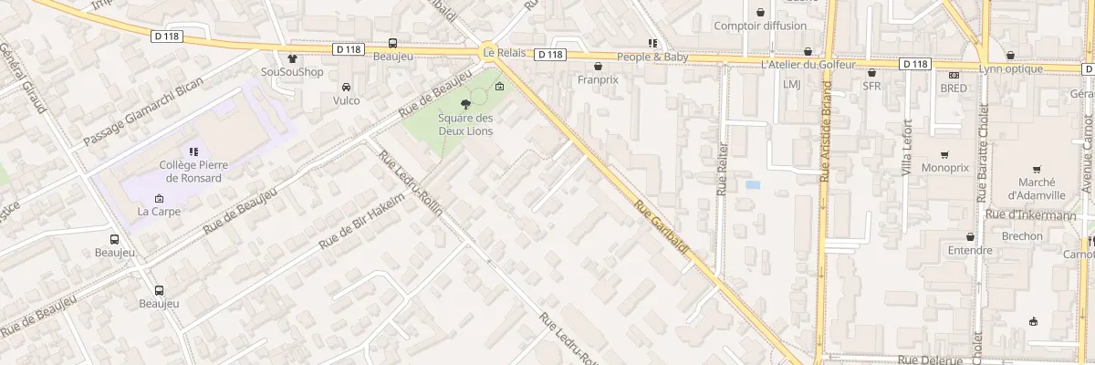 Plan du 50B Rue Garibaldi à Saint-Maur-des-Fossés