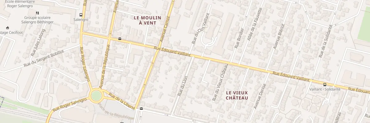 Plan du 4 Rue du Lion à Bondy