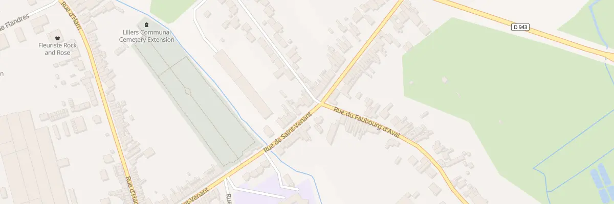 Plan du 66 Rue de Saint Venant à Lillers
