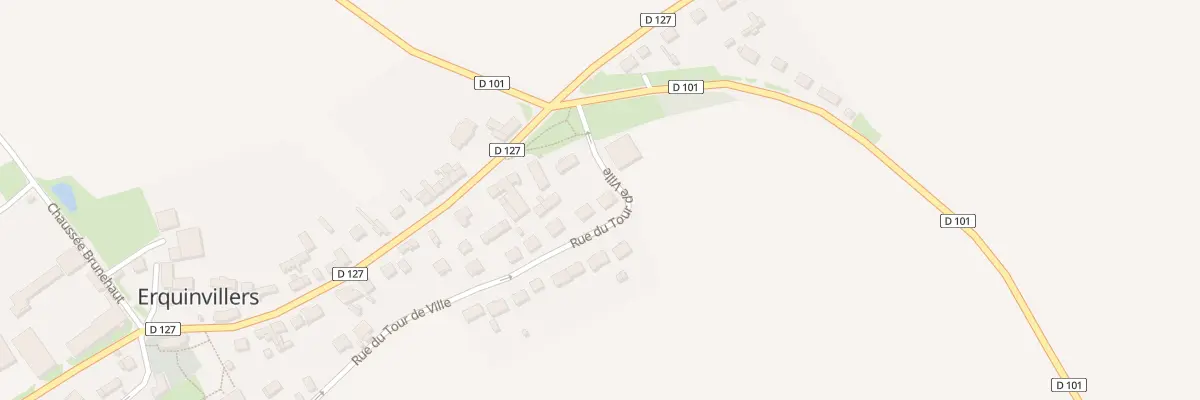 Plan du 451 Rue du Tour de Ville à Erquinvillers
