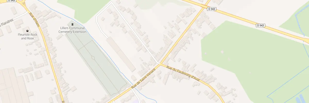 Plan du 74 Rue de Saint Venant à Lillers