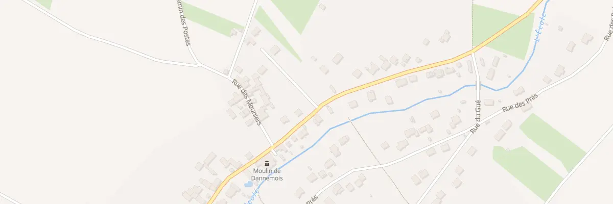 Plan du 43T Rue du Moulin à Dannemois