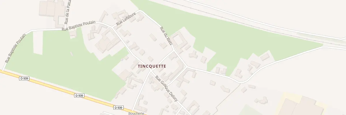 Plan du 3 Rue du Rietz à Tincques