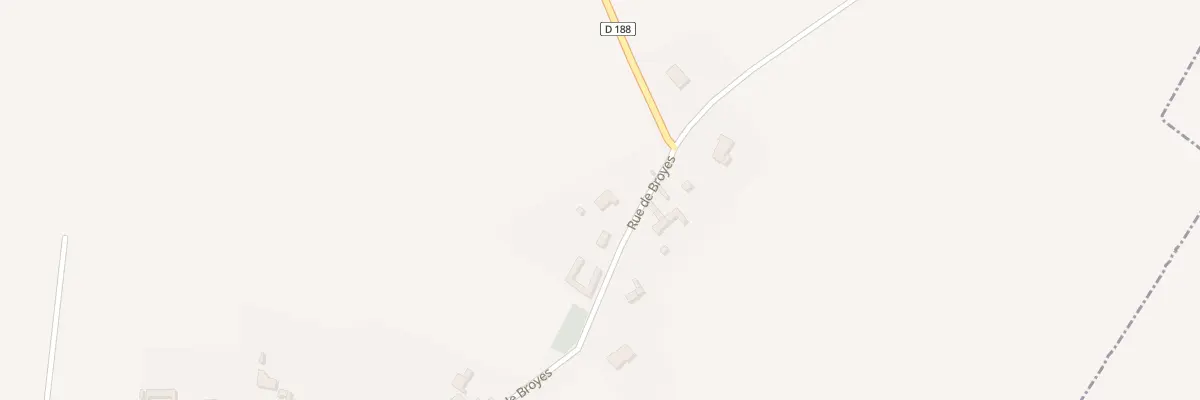 Plan du 2B Rue de Broyes au Cardonnois