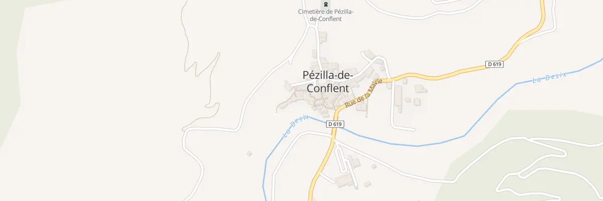 Plan du 21 Le Village à Pézilla-de-Conflent