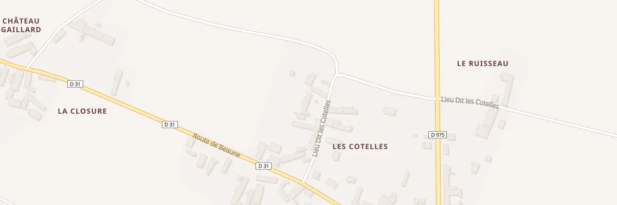 Plan du 7 Les Cotelles à Juranville