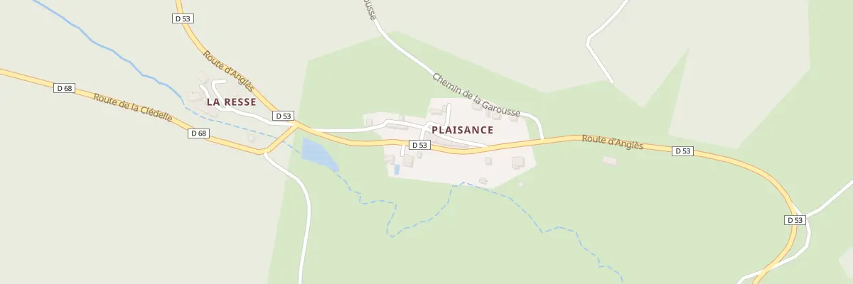Plan du 143 Rte d’Anglès au Bez