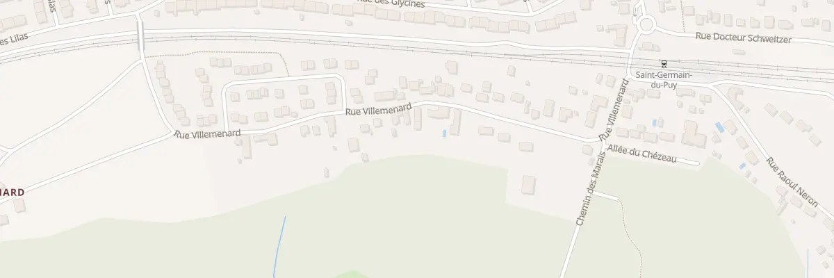 Plan du 15 Rue de Villemenard à Saint-Germain-du-Puy