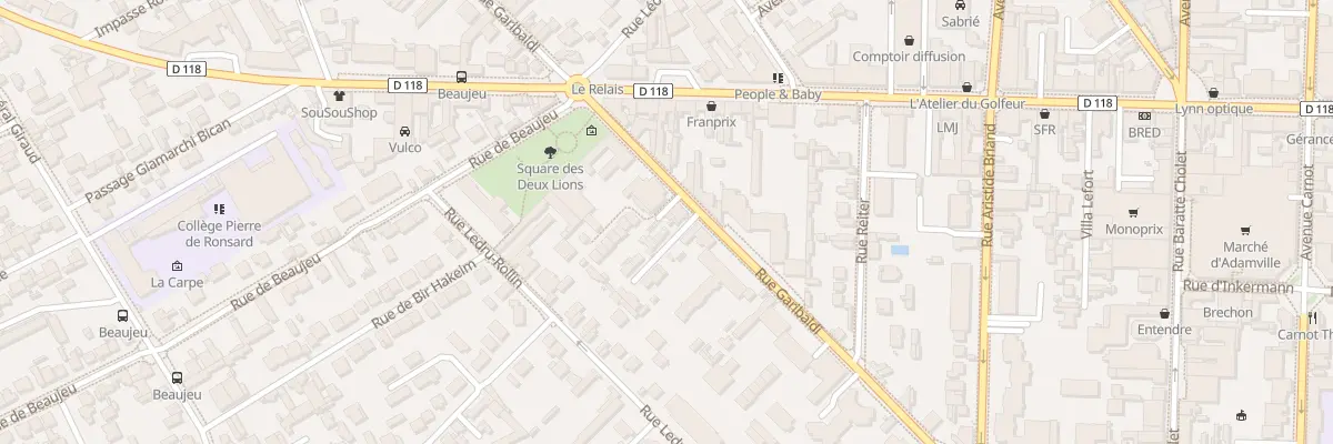 Plan du 50 Rue Garibaldi à Saint-Maur-des-Fossés