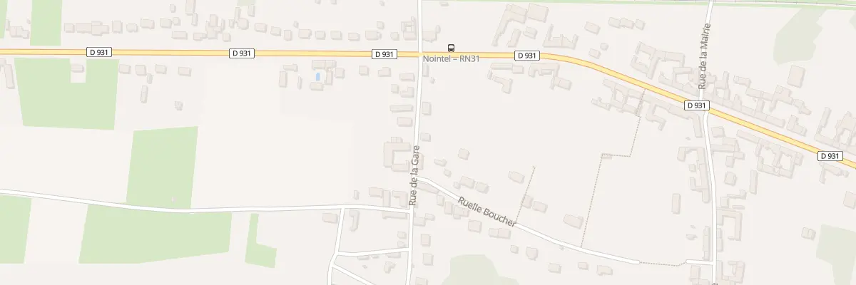 Plan du 18 Rue de la Gare à Nointel
