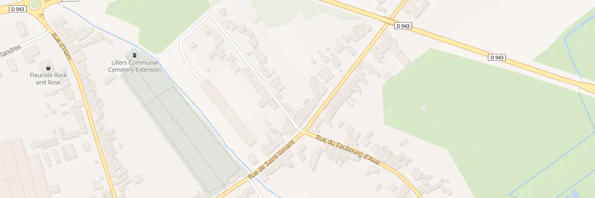 Plan du 80 Rue de Saint Venant à Lillers