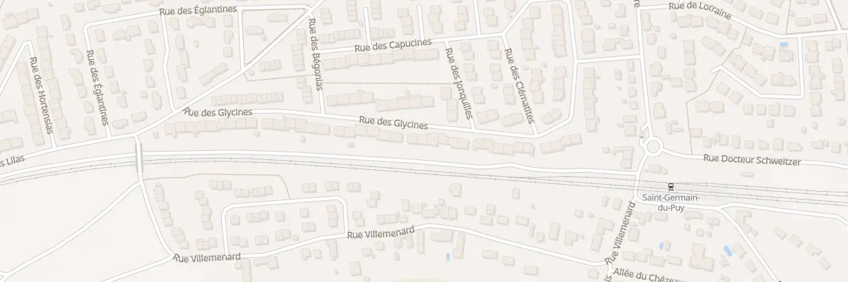 Plan du 41 Rue des Glycines à Saint-Germain-du-Puy