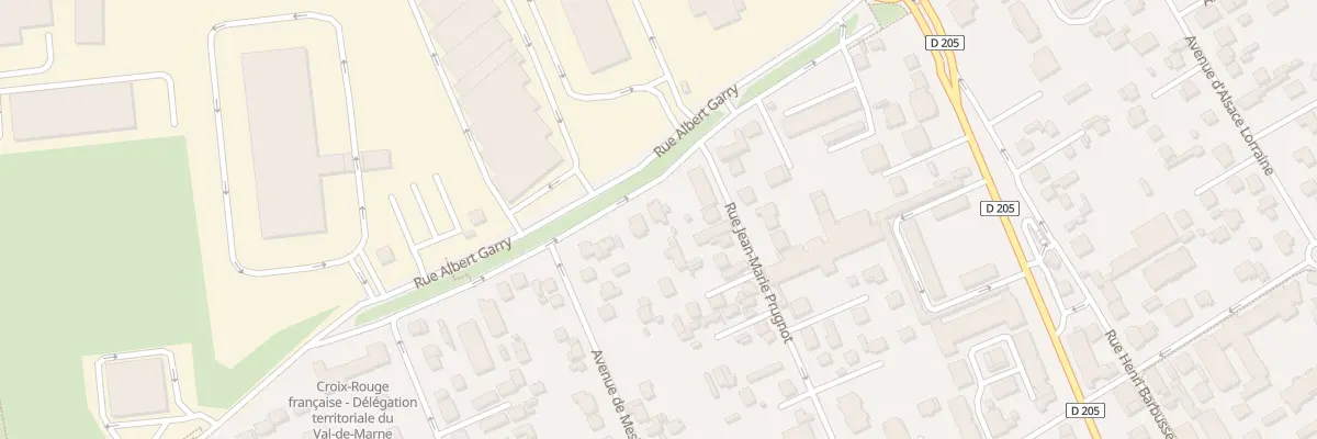 Plan du 16Q Rue Albert Garry à Limeil-Brévannes