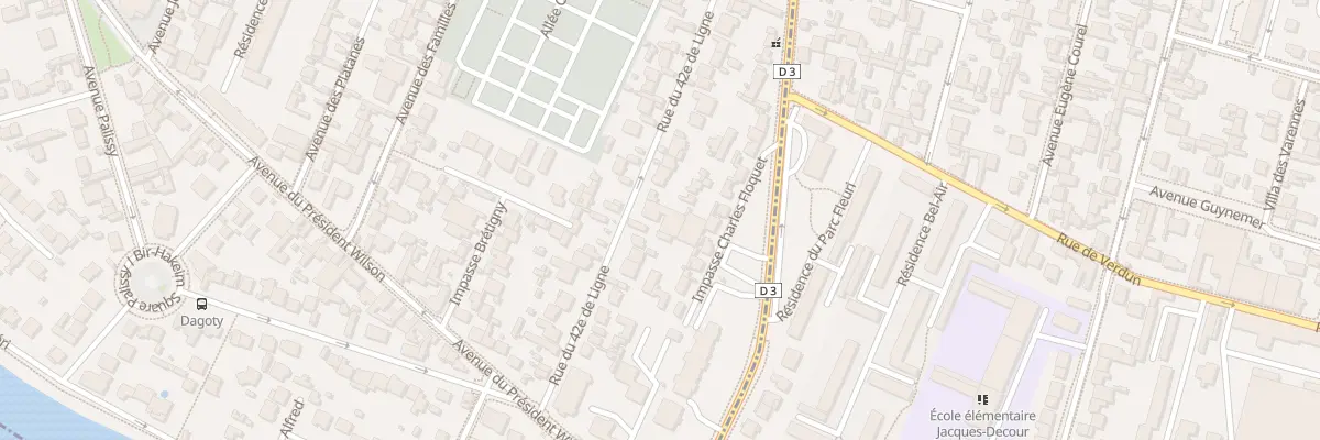 Plan du 39 Rue du 42é de Ligne à Joinville-le-Pont