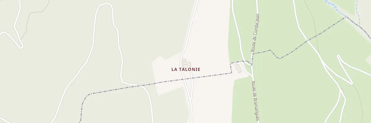 Plan du 5162 La Talonie à Mouret