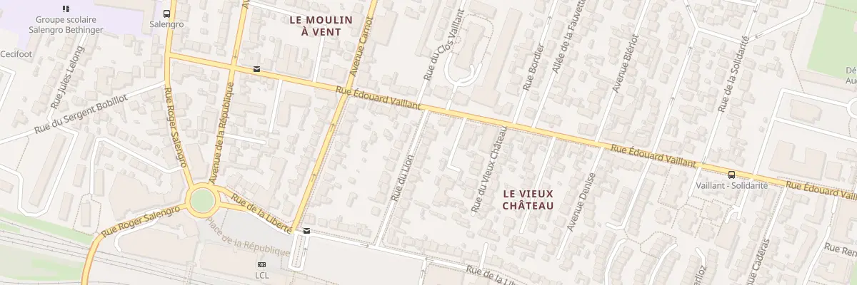 Plan du 7 Rue du Lion à Bondy