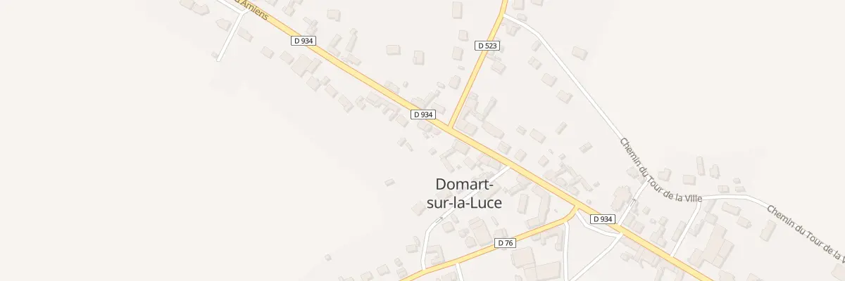 Plan du 11 Rte d’Amiens à Domart-sur-la-Luce