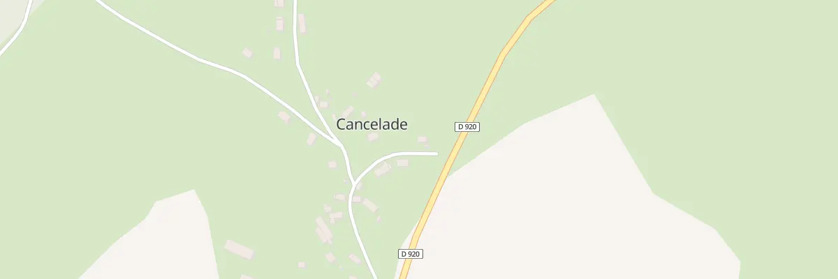 Plan du 13 Cancelade à Prunet