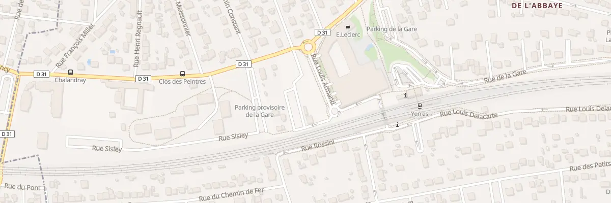 Plan du 14 Imp du Couvent à Yerres