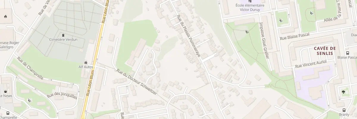 Plan du 46 Rue du Plessis Pommeraye à Creil