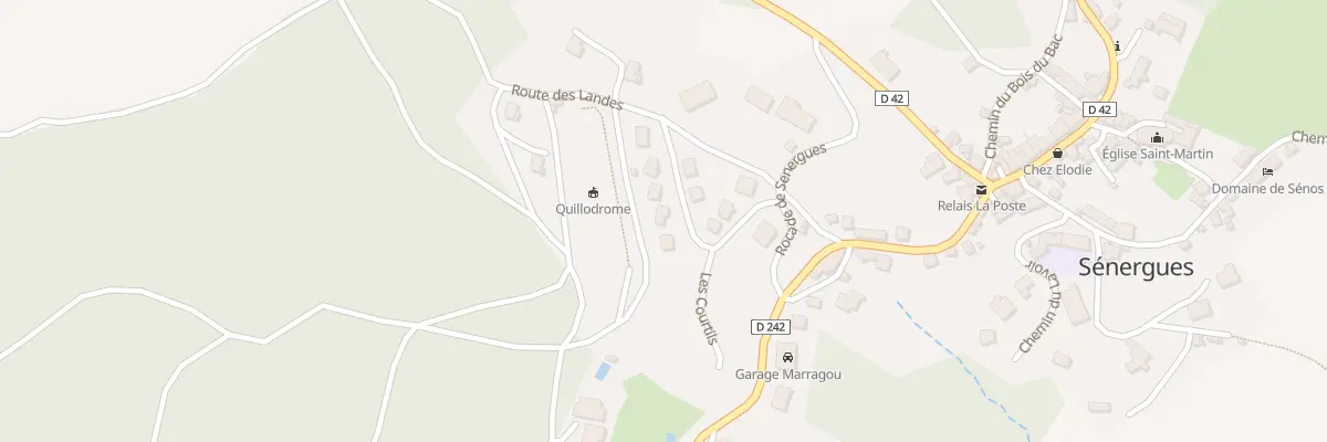 Plan du 5341 Courtils à Sénergues