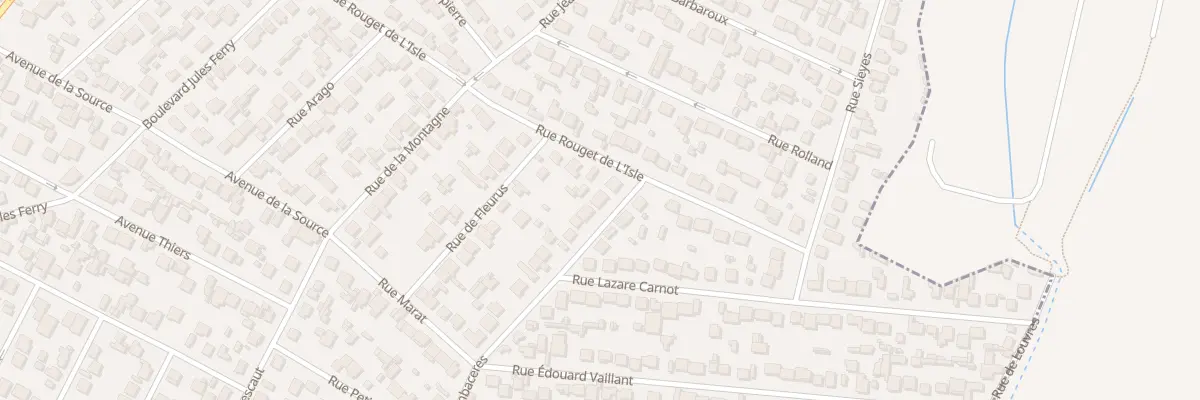 Plan du 31 Rue Cambaceres à Goussainville