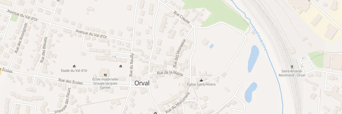 Plan du 5 Rue des Moineaux à Orval