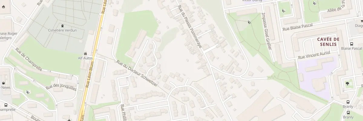 Plan du 58 Rue du Plessis Pommeraye à Creil