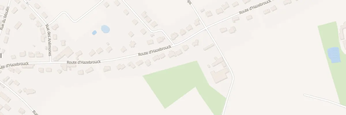 Plan du 826 Rte d’Hazebrouck à Wallon-Cappel