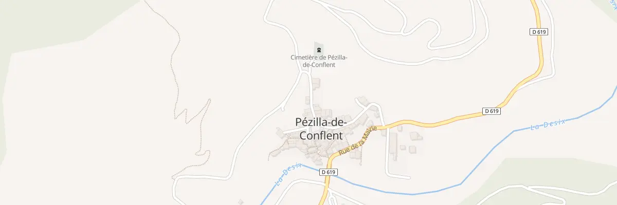 Plan du 5 Rue du Presbytère à Pézilla-de-Conflent