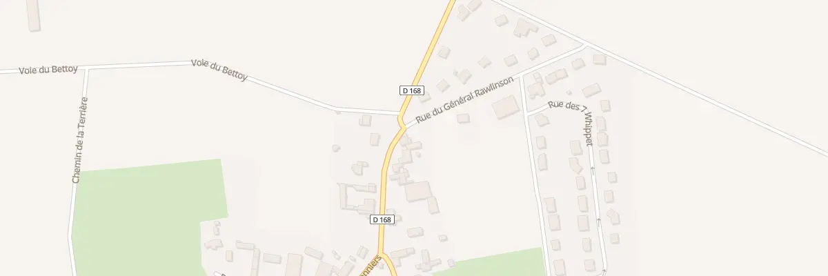 Plan du 14 Rue du Capitaine Guynemer à Cachy