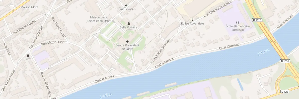 Plan du 15 Rue Charles Somasco à Creil