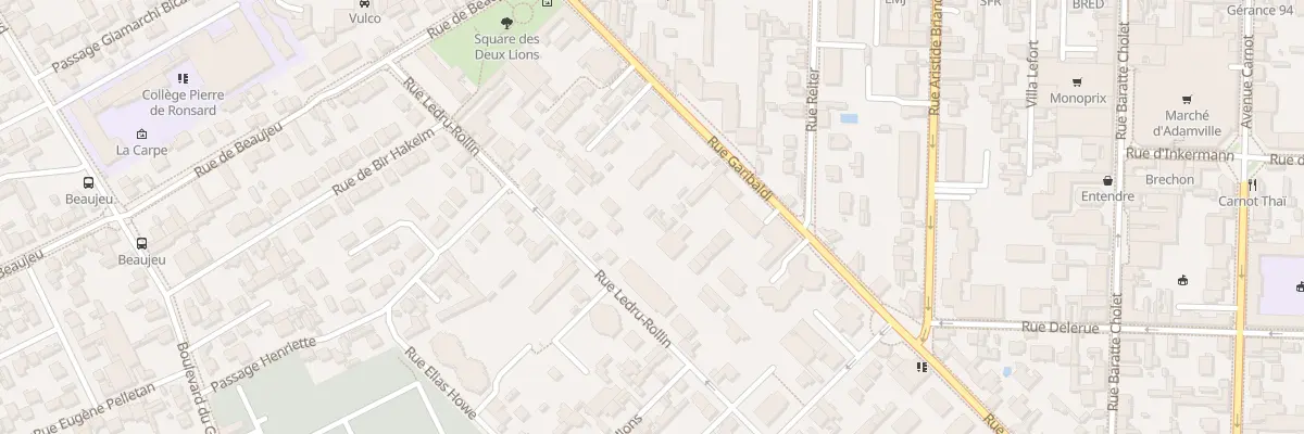 Plan du 54 Rue Garibaldi à Saint-Maur-des-Fossés