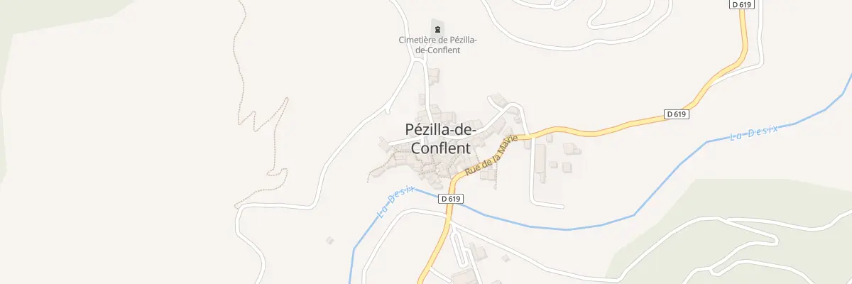Plan du 17A Le Village à Pézilla-de-Conflent