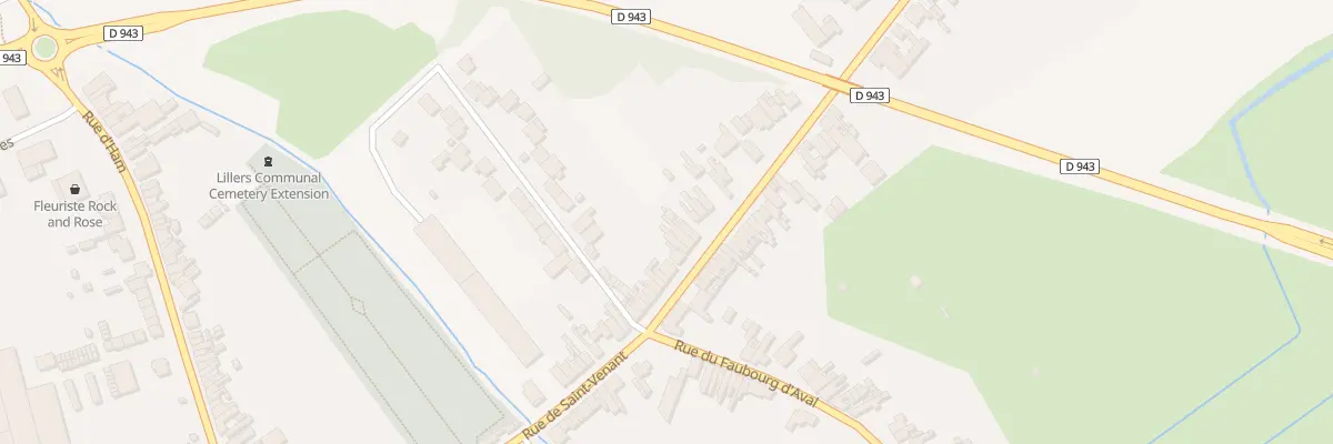 Plan du 90 Rue de Saint Venant à Lillers
