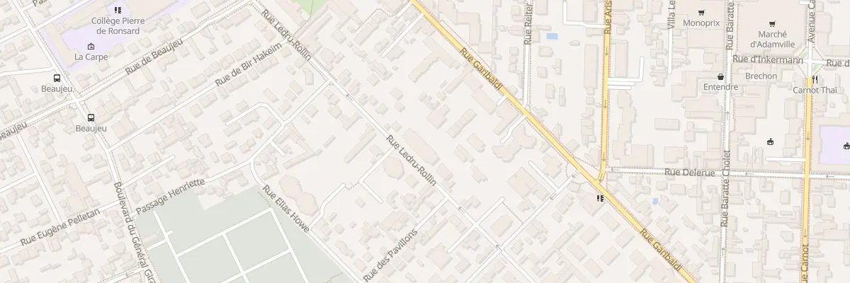 Plan du 23 Rue Ledru Rollin à Saint-Maur-des-Fossés