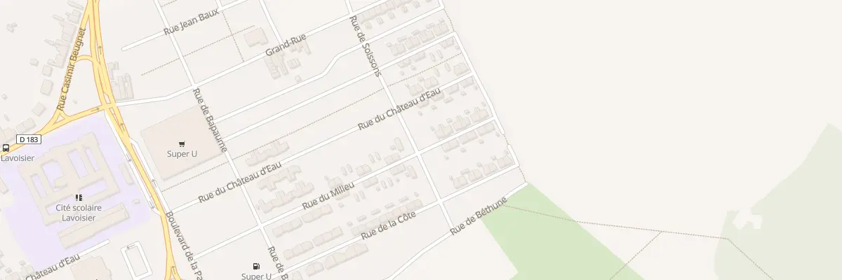 Plan du 122 Rue du Milieu à Auchel