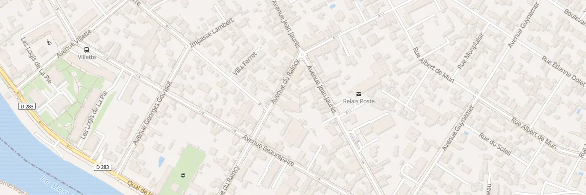Plan du 5 Av du Raincy à Saint-Maur-des-Fossés