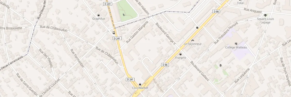 Plan du 12 Rue Gaston Margerie à Nogent-sur-Marne